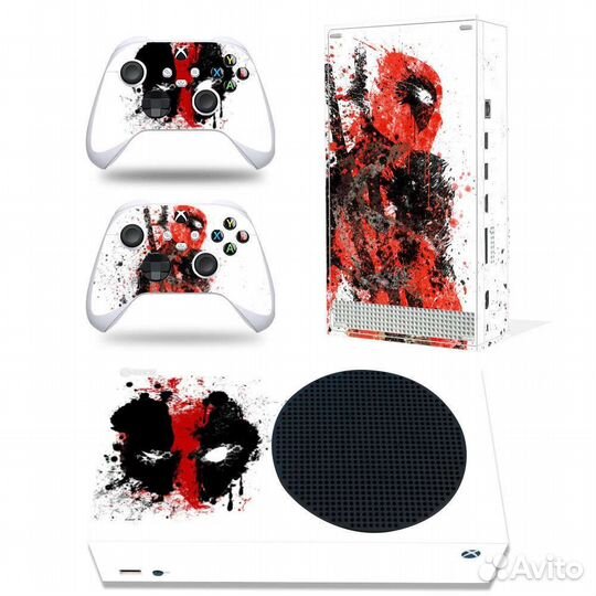 Виниловые наклейки на Xbox Series S