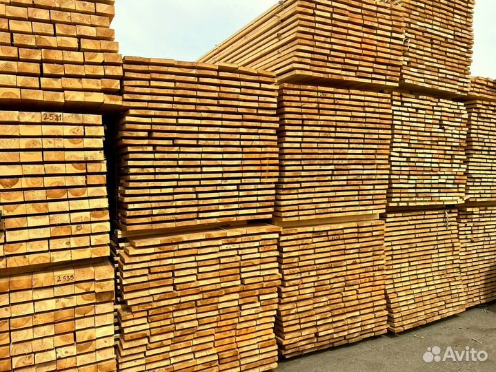 Брус обрезной 200х200х6000мм от производителя