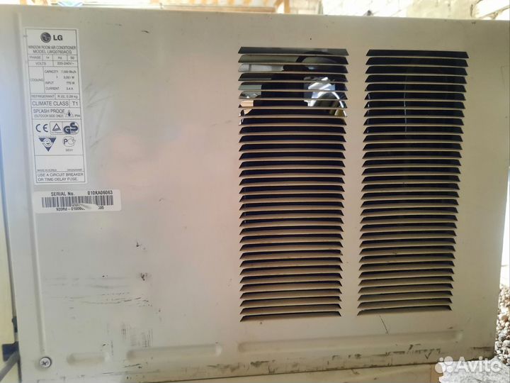 Оконный кондиционер lg 7ка