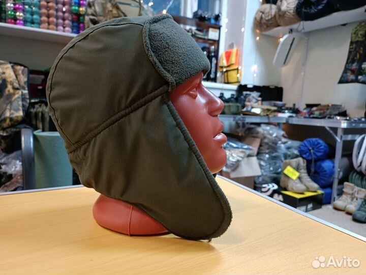 Шапка зимняя ушанка