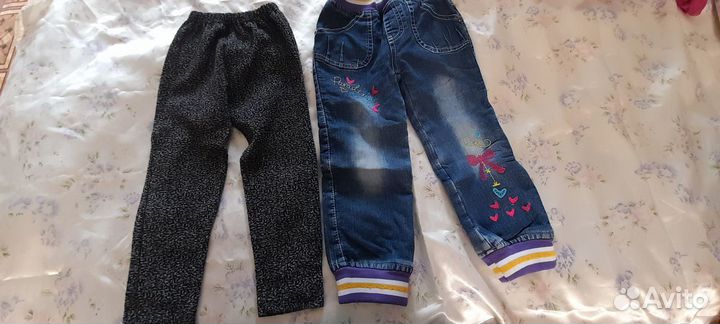 Детские вещи пакетом для девочек 2-4 лет