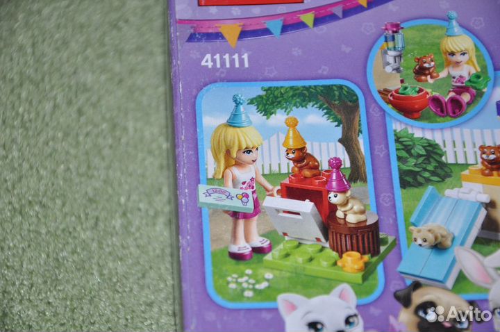 Lego Friends День рождения: Велосипед 41111.Новый