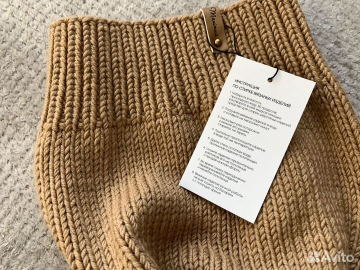 Шапка 100% итальянский меринос/ ручная работа