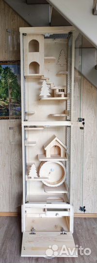 Витрина для шиншилл, дегу, белки и др