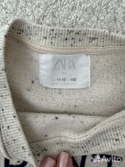 Свитшот толстовка zara для девочки 152