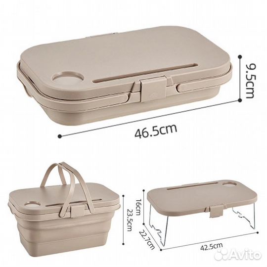 Корзина-столик для пикника