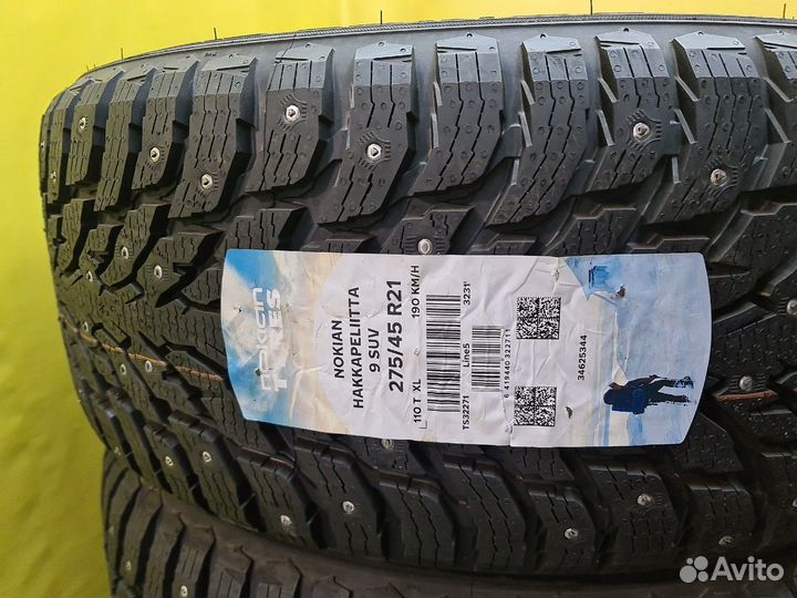 Nokian Tyres Hakkapeliitta 9 SUV 275/45 R21