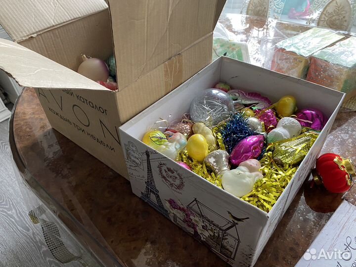 Елочные новогодние игрушки СССР