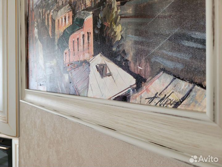 Картина. Масло холст. Старая Самара