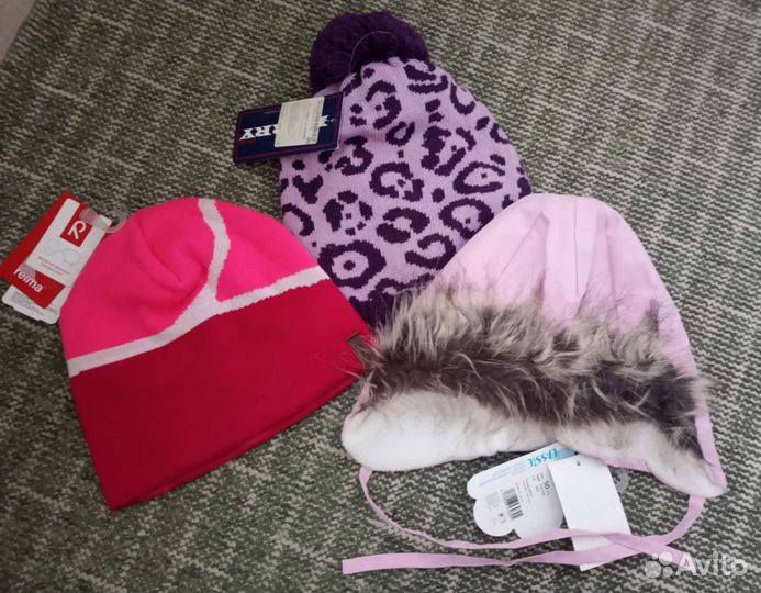 Новые шапки Reima, lassie, Kerry ог 50, 52