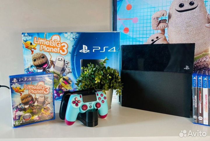 PS4 Fat 500Gb PlayStation 4 Fat 500Gb Гарантия