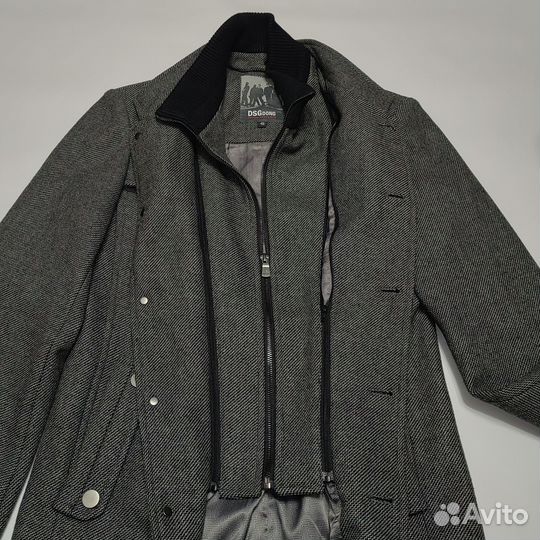 Полупальто мужское демисезонное