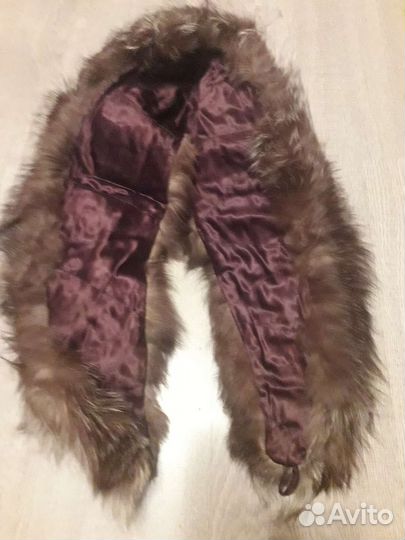 Воротник из чернобурки