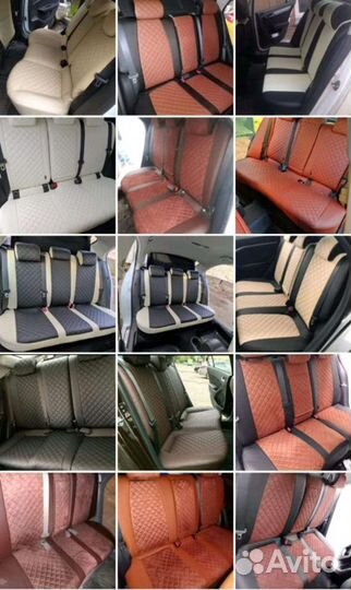 Чехлы из экокожи. Авточехлы премиум