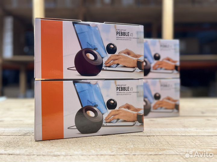 Новые creative pebble V3