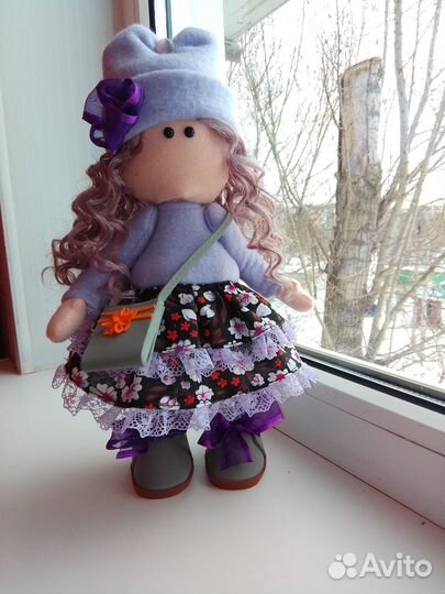 Интерьерная кукла ручной работы