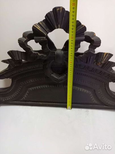 Навершие старинное от горки зеркала буфета