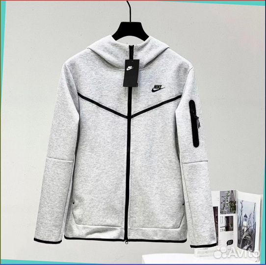 Зип худи Tech Fleece Nike (Все расцветки)