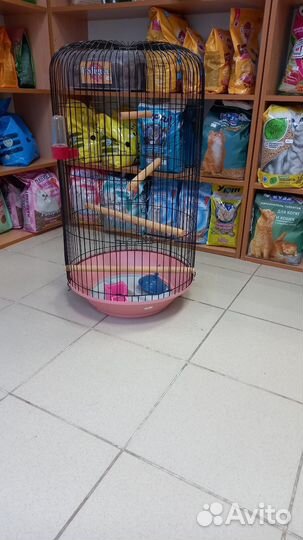 Клетки для грызунов и птиц новые