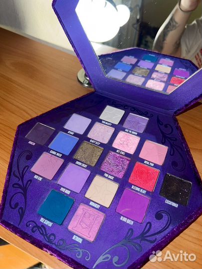 Палетка теней jeffree star blood lust