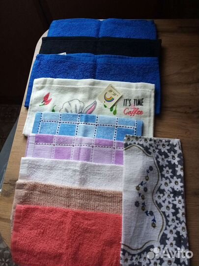 Салфетки и полотенца махровые, наволочки