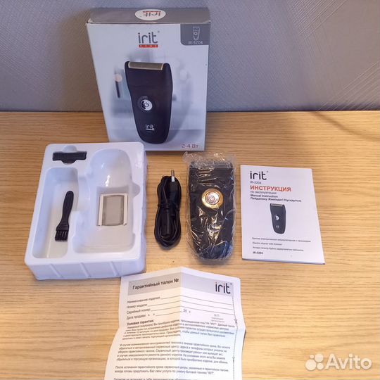 Электробритва с триммером irit IR-3204