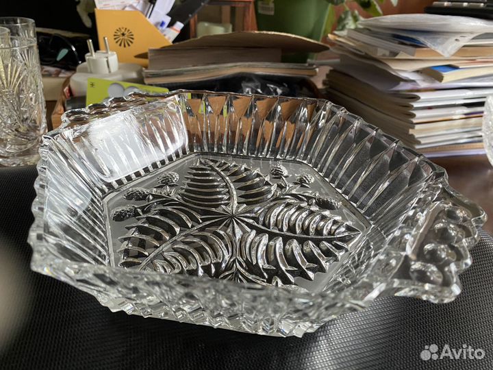 Ваза хрустальная СССР