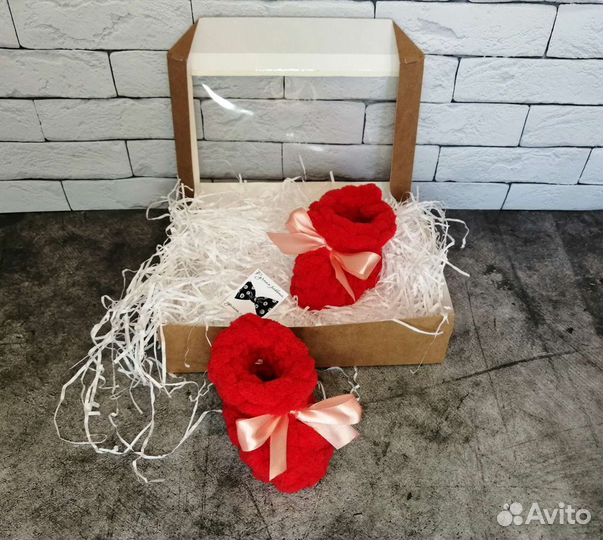 Детские пинетки и пледы