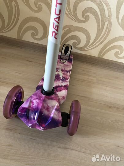 Самокат детский трехколесный бу