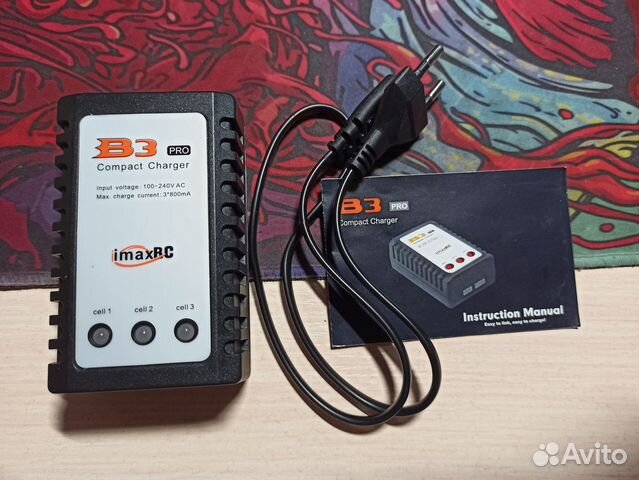 Зарядка для 2S 3S Li-Po Li-ion акб Imax B3 Pro