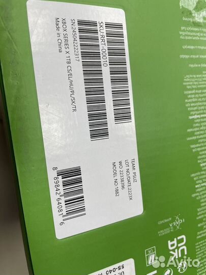 Xbox Series X 2 геймпада/уши/игры