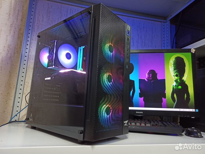 Игровой пк core i7 12700F RTX3070