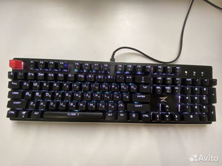 Игровая клавиатура zet gaming blade 2