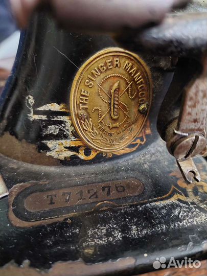 Швейная машинка Singer T71275(1906 г/в) Антиквариа