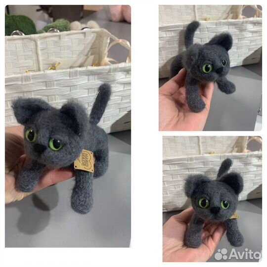 Игрушки из шерсти ручная работа