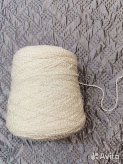 Пряжа для вязания букле альпака/меринос