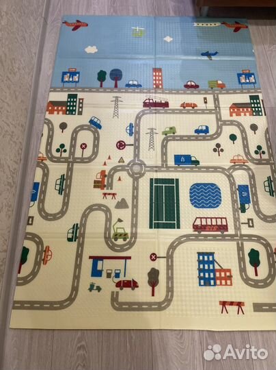 Детский развивающий коврик ковер для ползания