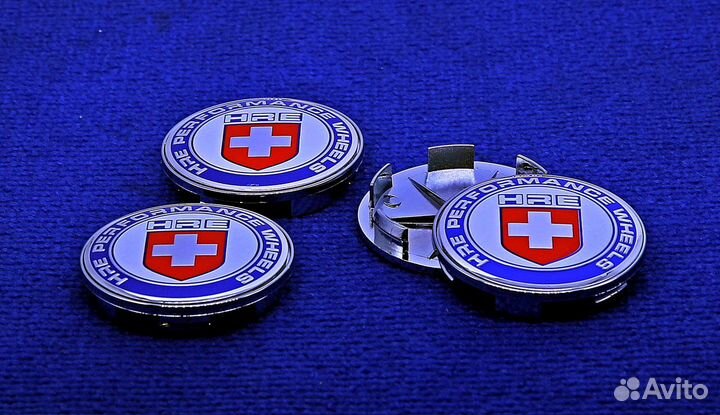 Комплект колпачков на диск HRE performance wheels