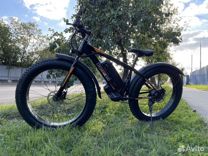Электровелосипед с повышенной грузоподьемностью