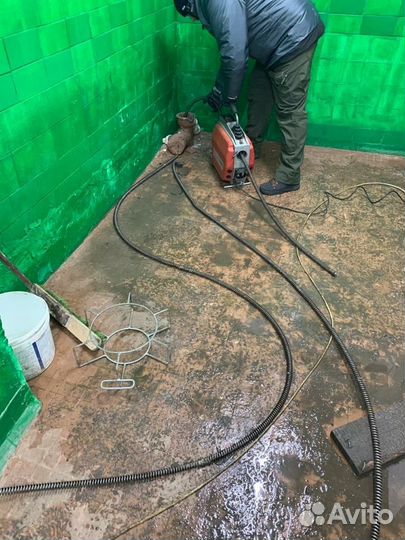 Прочистка засоров канализации и труб Реутов