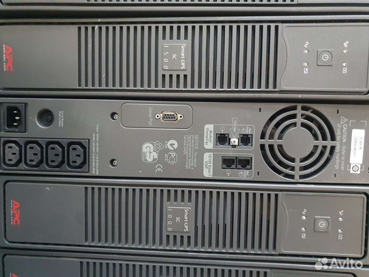 Ибп бесперебойник APC 1000 1500 + новые акб