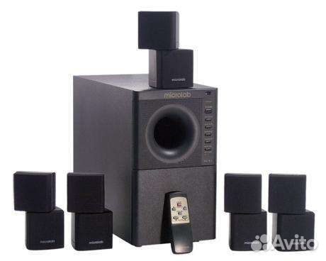 Microlab x4/5.1 компьютерная мощная акустика 220W