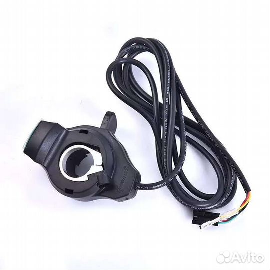 Курок газа с вольтметром и без