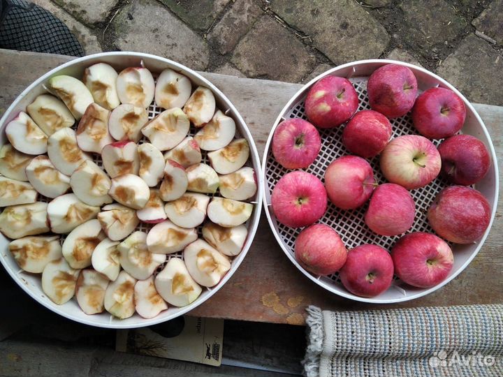 Сушеные яблоки