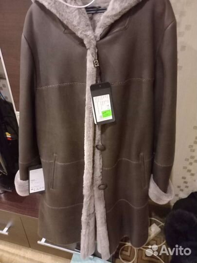 Натуральная кожаная дубленка