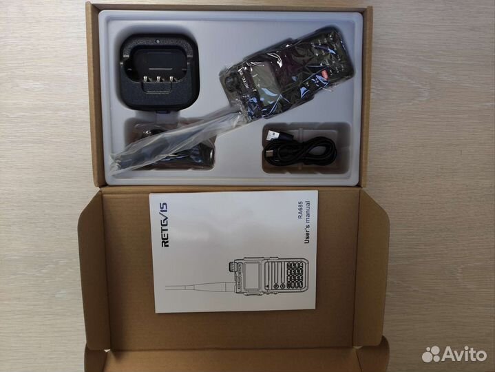 Рация Retevis RA685 с захватом частоты(USB Type-C)