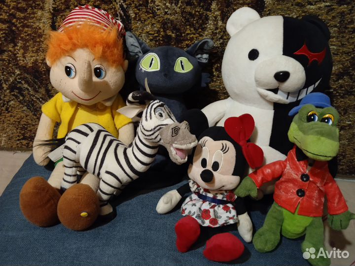 Игрушки мягкие