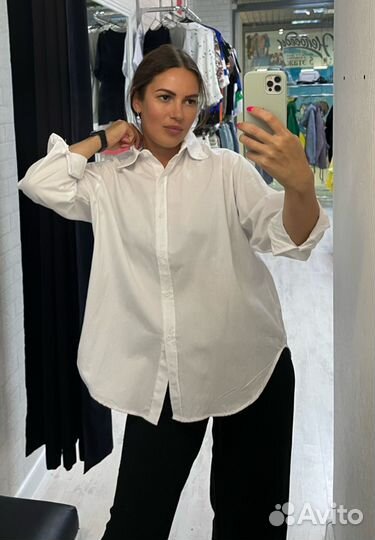 Рубашка белая