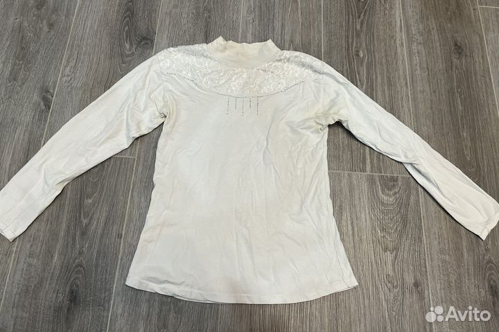 Белые блузки на девочку