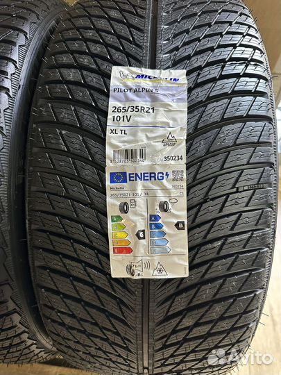 Michelin Pilot Alpin 5 265/35 R21 и 305/30 R21 101V